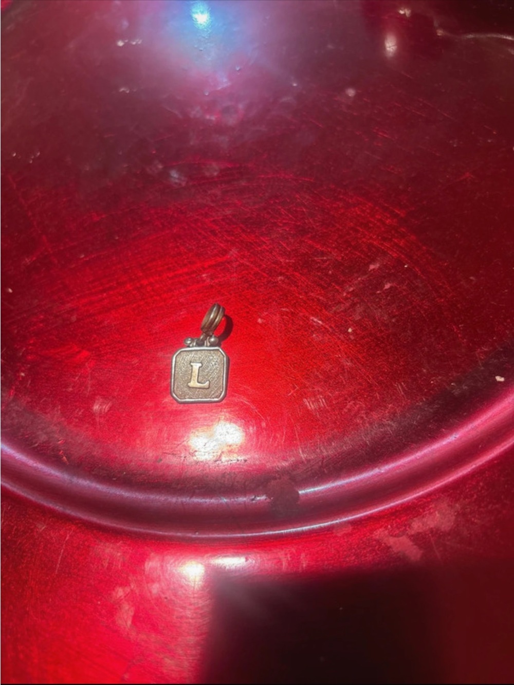 Sterling silver & 18k gold charm/pendant